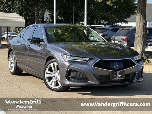 Modern Steel Metallic 2021 Acura TLX Technology
