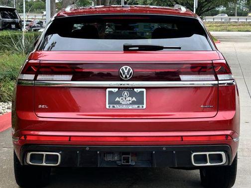 Aurora Red Metallic 2025 Volkswagen Atlas Cross Sport 2.0T SEL Premium