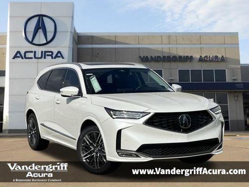 Platinum White Pearl 2026 Acura MDX Advance Package