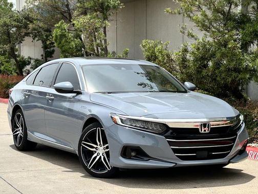 Sonic Gray Pearl 2022 Honda Accord Hybrid Touring