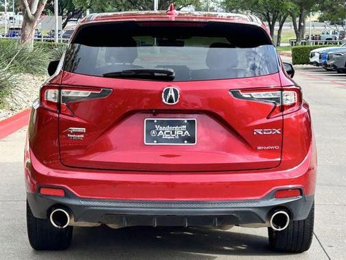 Performance Red Pearl 2022 Acura RDX A-Spec Advance Package
