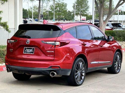 Performance Red Pearl 2022 Acura RDX A-Spec Advance Package