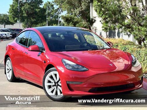 Red Multi-Coat 2023 Tesla Model 3 Standard Range