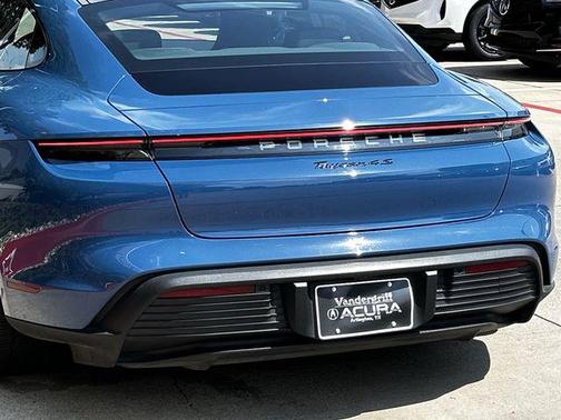 Neptune Blue 2021 Porsche Taycan 4S