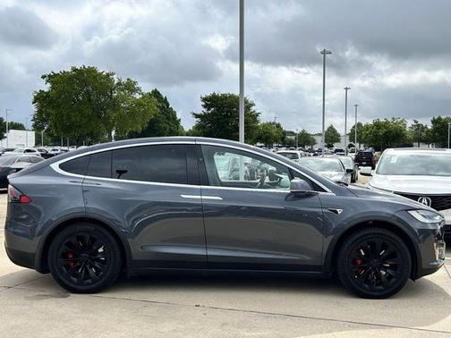 Midnight Silver Metallic 2019 Tesla Model X Performance