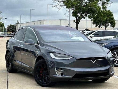 Midnight Silver Metallic 2019 Tesla Model X Performance