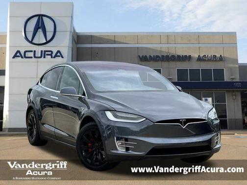 Midnight Silver Metallic 2019 Tesla Model X Performance