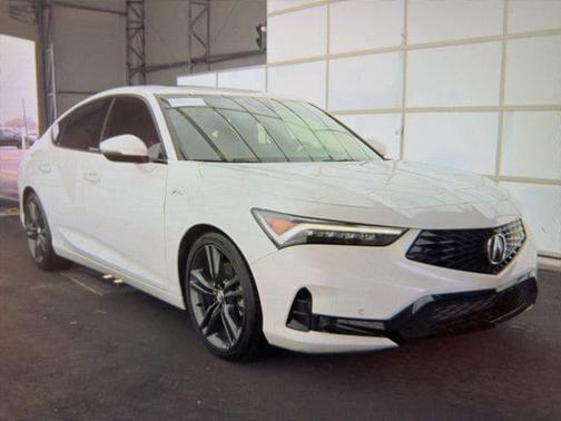 Platinum White Pearl 2024 Acura Integra A-SPEC Technology