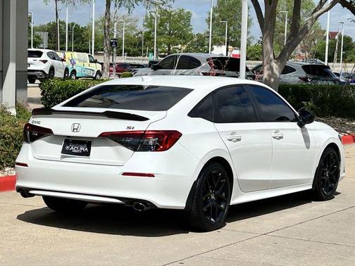 Platinum White Pearl 2024 Honda Civic Si Base