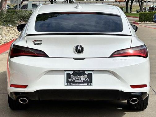 Platinum White Pearl 2025 Acura Integra A-SPEC