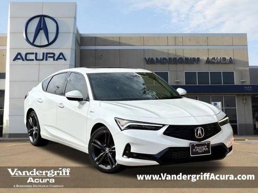 Platinum White Pearl 2025 Acura Integra A-SPEC