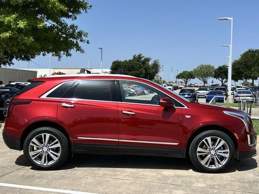 Radiant Red Tintcoat 2025 Cadillac XT5 Premium Luxury