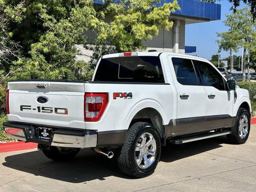 Star White Metallic Tri-Coat 2021 Ford F-150 Lariat
