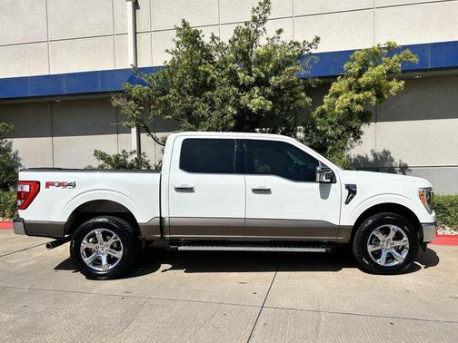 Star White Metallic Tri-Coat 2021 Ford F-150 Lariat