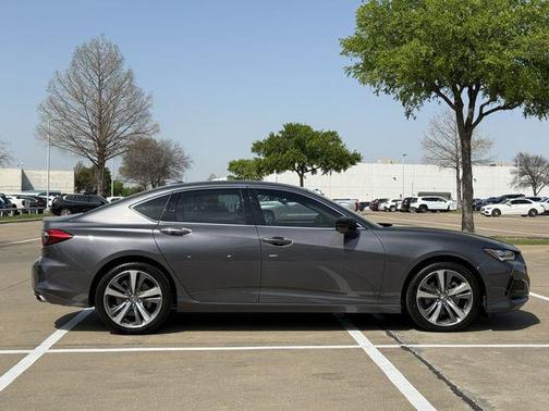 Modern Steel Metallic 2023 Acura TLX Advance
