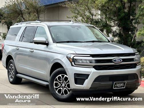 Iconic Silver Metallic 2024 Ford Expedition Max XLT