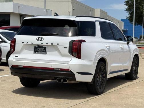 Hyper White 2025 Hyundai PALISADE Calligraphy Night Edition