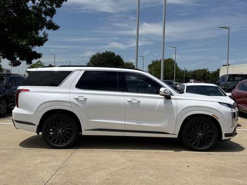 Hyper White 2025 Hyundai PALISADE Calligraphy Night Edition