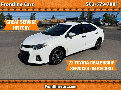 2016 Toyota Corolla S Premium