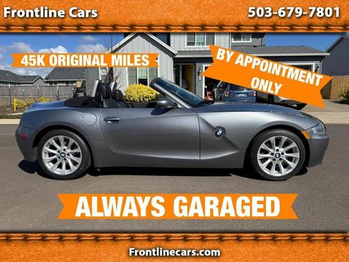 Titanium Silver Metallic 2008 BMW Z4 3.0si Roadster