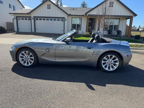 Titanium Silver Metallic 2008 BMW Z4 3.0si Roadster