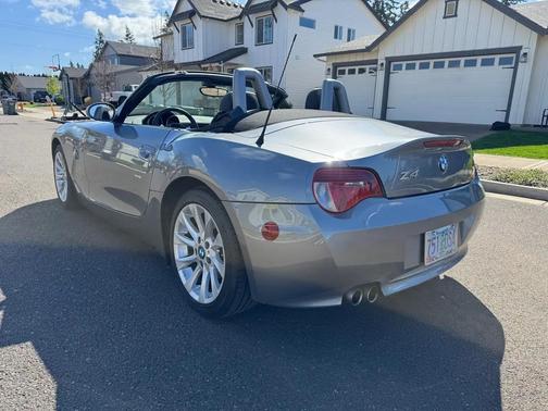 Titanium Silver Metallic 2008 BMW Z4 3.0si Roadster
