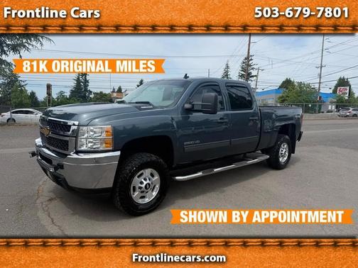 Dark Blue 2013 Chevrolet Silverado 2500 LT
