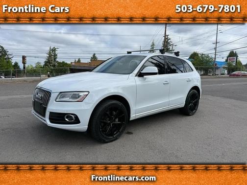 White 2016 Audi Q5 2.0T Premium Plus