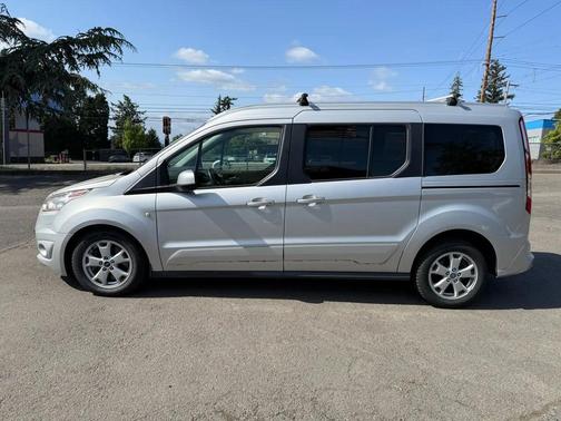 Silver Metallic 2016 Ford Transit Connect Titanium w/Rear Liftgate