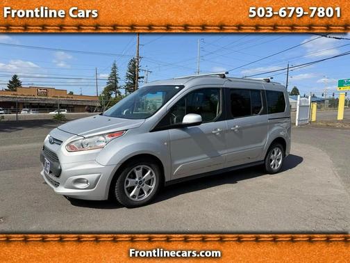 Silver Metallic 2016 Ford Transit Connect Titanium w/Rear Liftgate