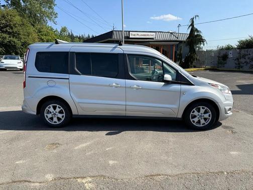 Silver Metallic 2016 Ford Transit Connect Titanium w/Rear Liftgate