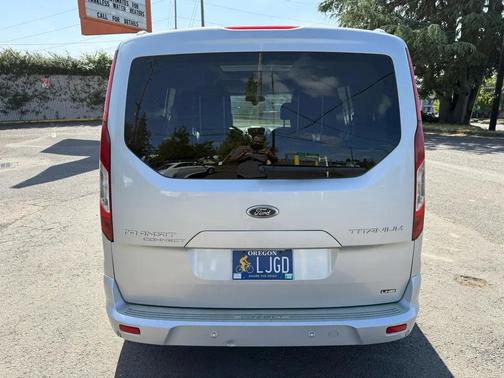Silver Metallic 2016 Ford Transit Connect Titanium w/Rear Liftgate