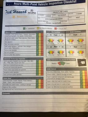 2016 Acura MDX 3.5L w/Advance & Entertainment Pkgs