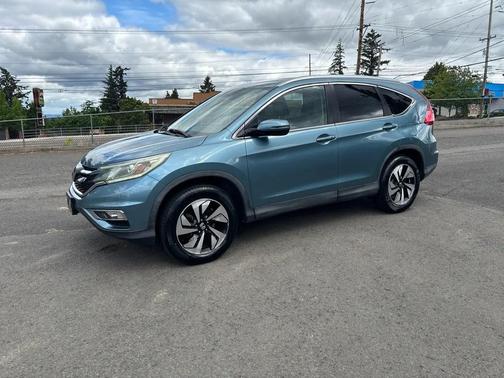 Light Blue 2016 Honda CR-V Touring