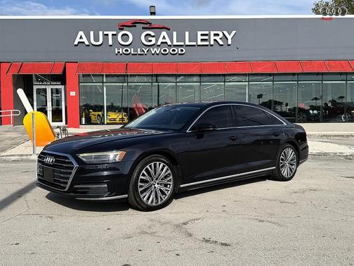 Moonlight Blue Metallic 2019 Audi A8 55