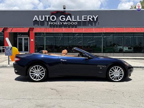 Blue 2010 Maserati GranTurismo S