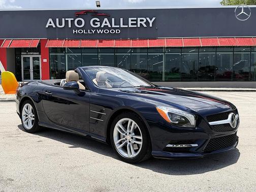 Lunar Blue Metallic 2016 Mercedes-Benz SL-Class