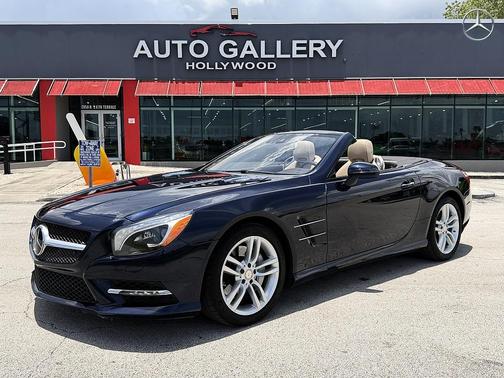 Lunar Blue Metallic 2016 Mercedes-Benz SL-Class