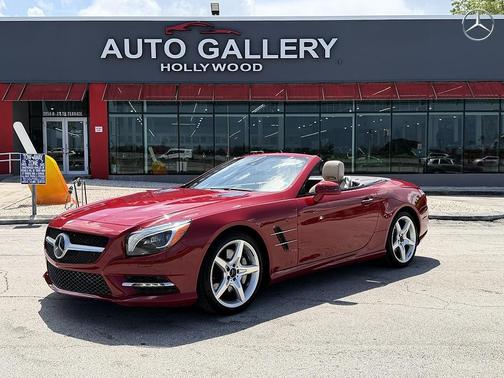Red 2013 Mercedes-Benz SL-Class