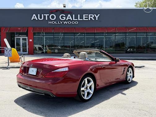 Red 2013 Mercedes-Benz SL-Class