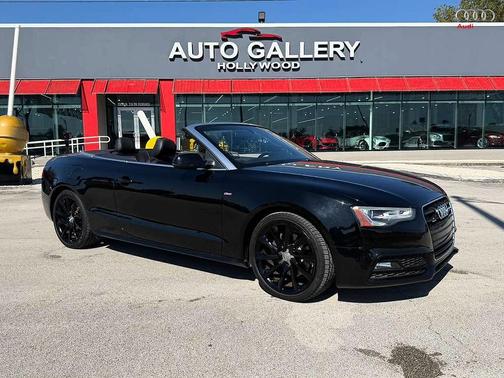 Brilliant Black/Black Roof 2015 Audi A5 2.0T Premium Plus