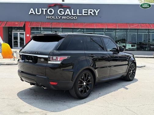 Black 2016 Land Rover Range Rover Sport Supercharged HSE