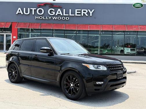 Black 2016 Land Rover Range Rover Sport Supercharged HSE