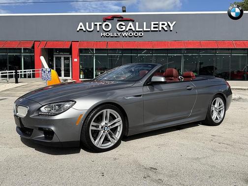 Gray 2013 BMW 650