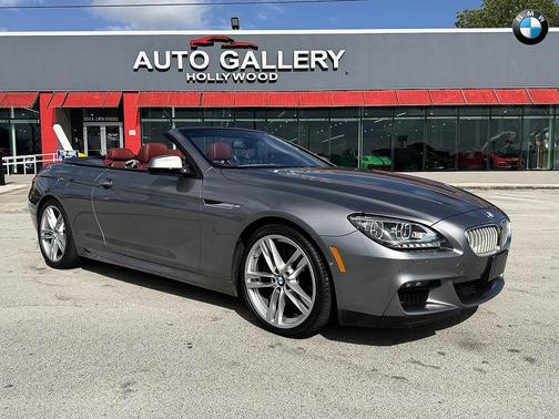Gray 2013 BMW 650
