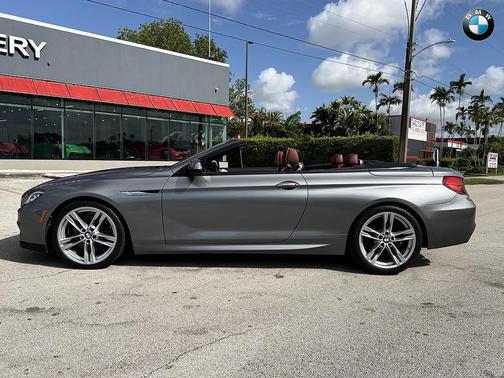 Gray 2013 BMW 650