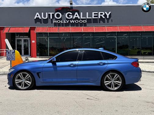 Blue 2016 BMW 435 Gran Coupe i