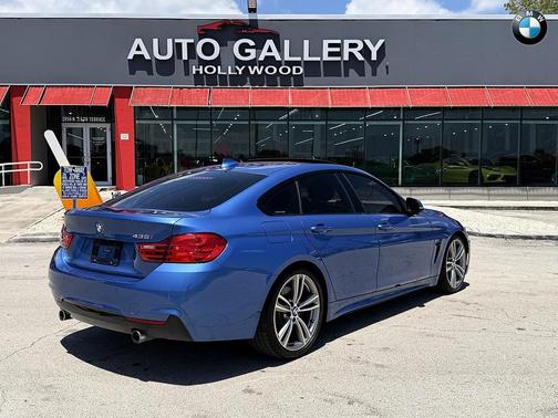 Blue 2016 BMW 435 Gran Coupe i