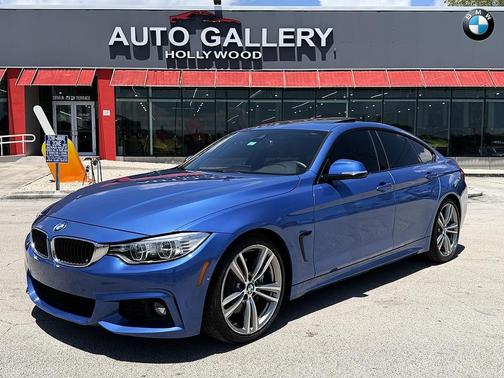 Blue 2016 BMW 435 Gran Coupe i