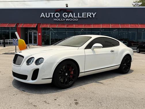 White 2010 Bentley Continental GT Base